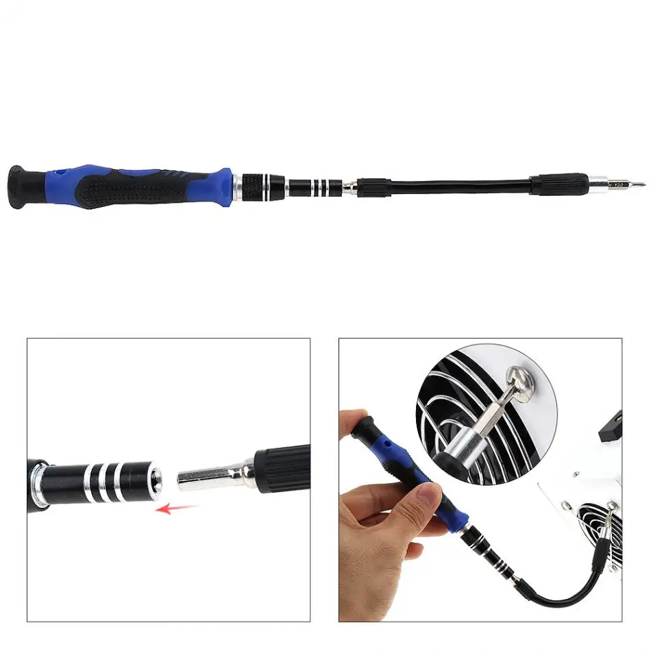 

54 Bit Driver Kit 58 in 1 Magnetic Precision Screwdriver Set Multi functional Repair Hand Tools Set for Mobile Phone Computer