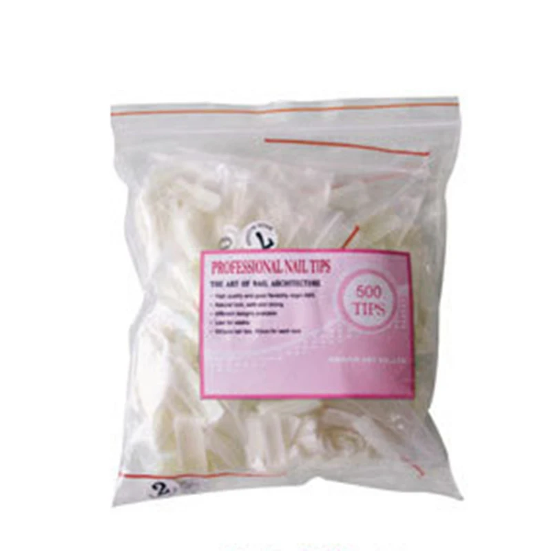 Новинка 500 шт./пакет накладные ногти для дизайна ногтей прозрачные прямоугольные