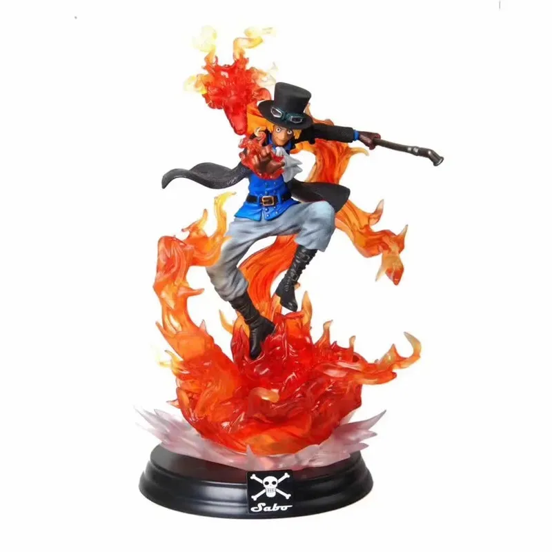 Аниме One Piece GK Fire Dragon Sabo негабаритная фигурка 1/6 Масштаб ПВХ Коллекционная модель