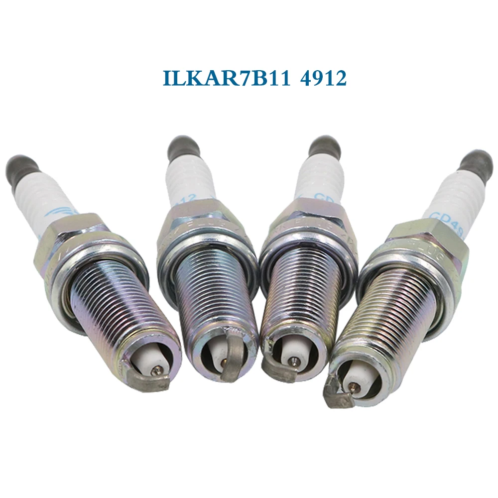 

DS20x Car Spark Plug Types ILKAR7B11 4912 Iridium platinum Power Plugs For Toyota Corolla/Verso/Vios/Corolla/Yaris/Lexus CT/RAV4