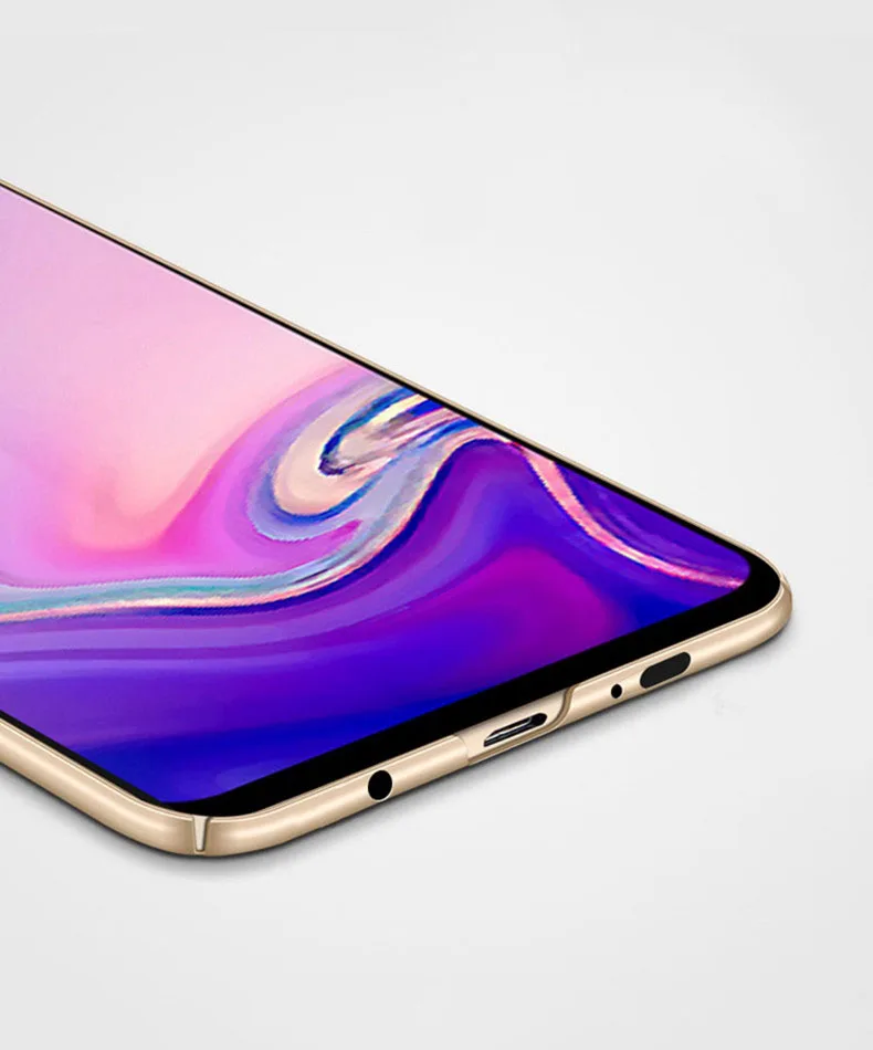 Для samsung s10+ чехол s10e Жесткий PC задняя крышка Встроенная обычная черная Защитная крышка для телефона coque MOFi для galaxy s10 plus чехол s