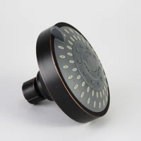 shai 5 function oil rubbed bronze luxury shower head high pressure boosting wall mount bathroom showerhead for low flow showers