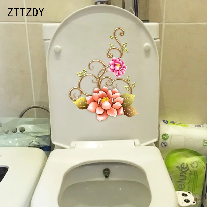 ZTTZDY 17*23 3 см великолепный цветок виноград декор для ванной комнаты туалетная