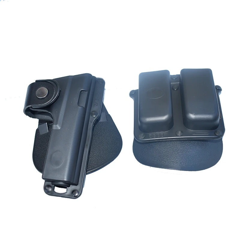 Тактический Пистолет Кобура Подходит Glock 17/22/23 W/кожаный ремешок удержания с