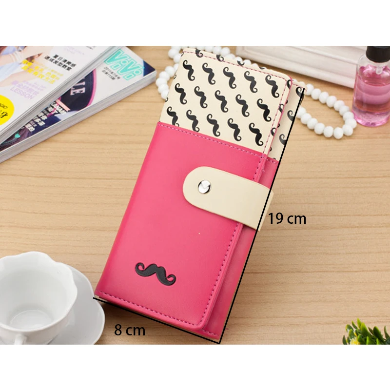 Новинка 2021 рождественские женские кошельки корейский дизайн с пряжкой для