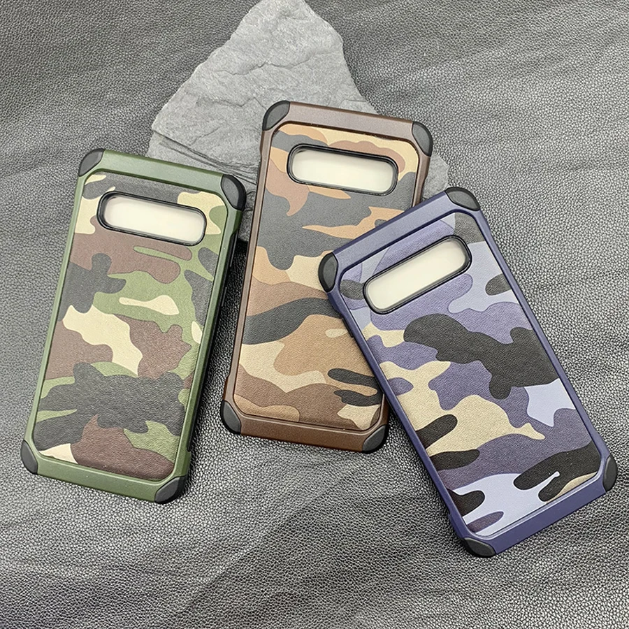 ITEUU S10PLUS S10E армейский Камуфляжный жесткий чехол для samsung Galaxy S10 PLUS S10E чехол s противоударный защитный чехол
