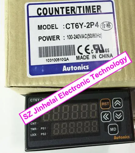 

Authentic original CT6Y-2P4(CT6Y-2P) AUTONICS Count relay 100-240VAC Counter/timer