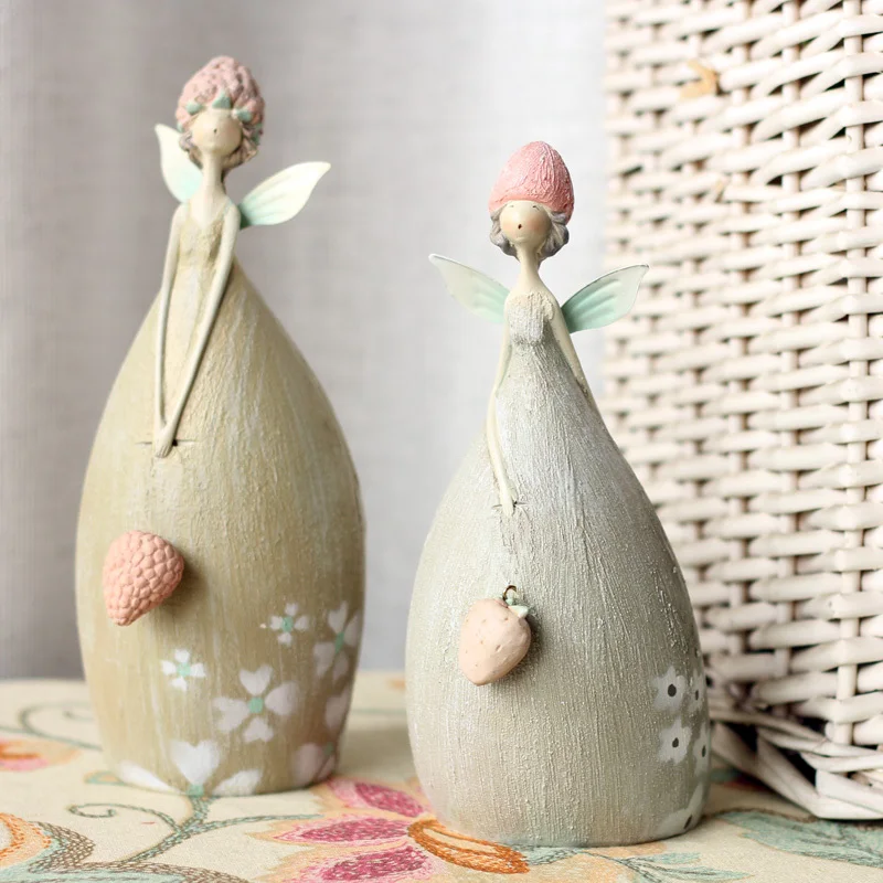 

Европейский садовый декор, свадебное украшение, искусственная полимерная кукла, подарки, поделки, толстый Ангел