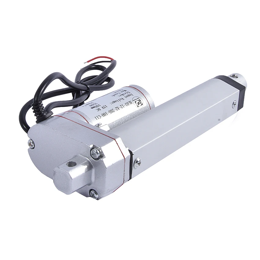 1 шт 12 в 10 мм/сек. = 0 4 inch/s скорость 100 мм 750N 75 кг 165LBS подъема 100mm дюйма хода DC