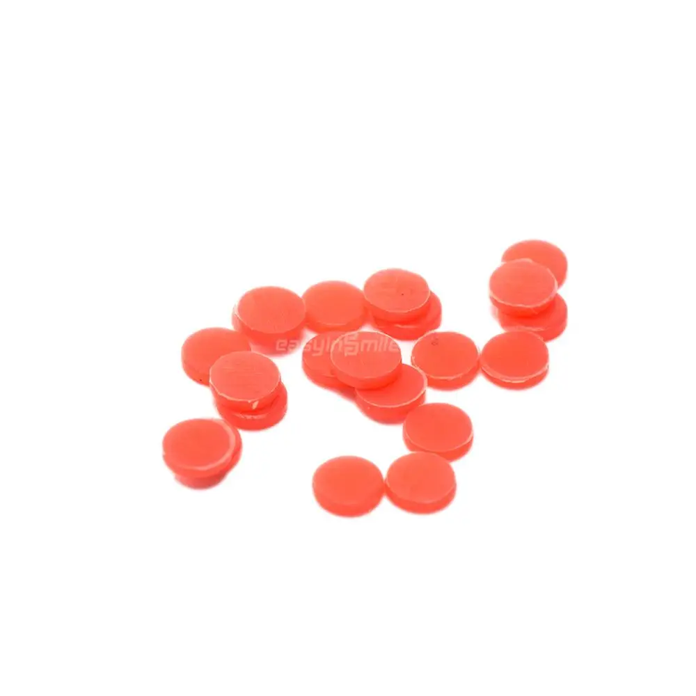 RED Эндодонтический стоматологический силиконовый Эндо стоп EASYINSMILE Эндо стоп диспенсер 100 шт/Паг - Цвет: RED