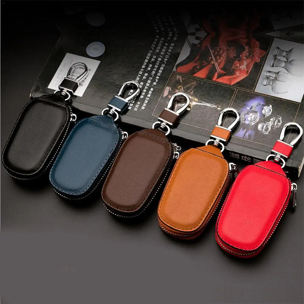 

Multifunctional Leather Key Case Car Key Bag
