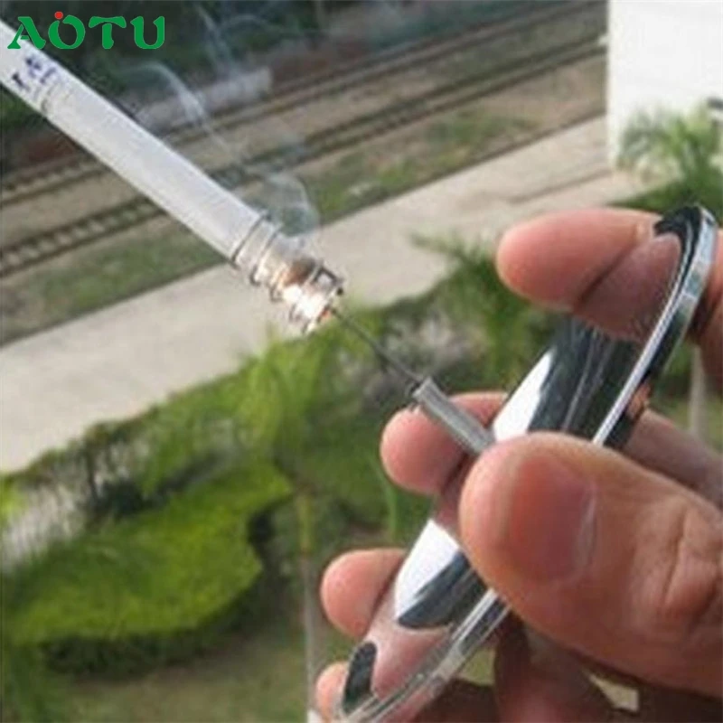 Пластиковый + алюминиевый огонь на солнечной батарее для кемпинга походов