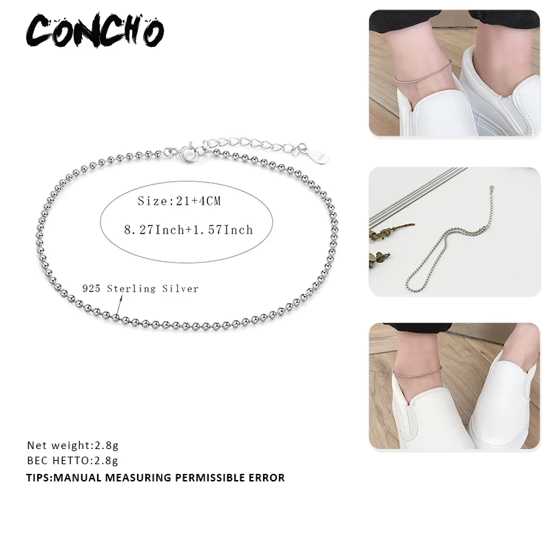 2018 Ограниченная серия Новые Tornozeleiras Bijoux Cheville Argent Pulseras Tobilleras Concho ювелирные изделия
