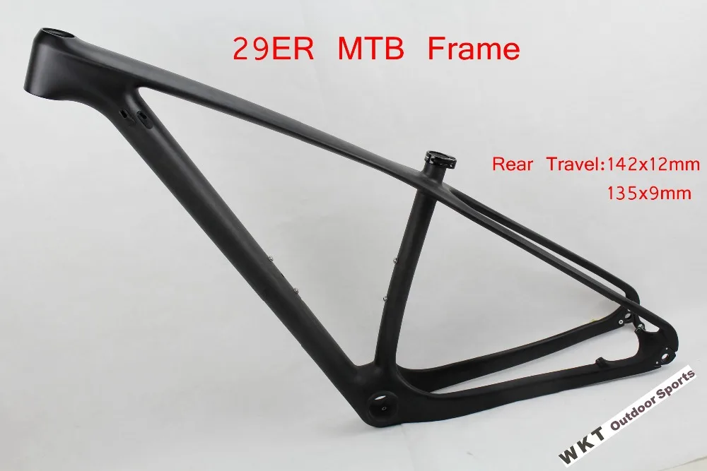 Мм задняя ось 142x12 мм! новейшая карбоновая рама MTB 29, карбоновая рама MTB 29er, включает гарнитуру и мм как 142x9 мм, 135x12 мм вешалки
