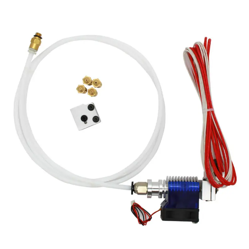 3D принтер J head Hotend с вентилятором 0 4 мм 1 75 v6 прямая нить Уэйд экструдер 6/0 8/1 0/1 2