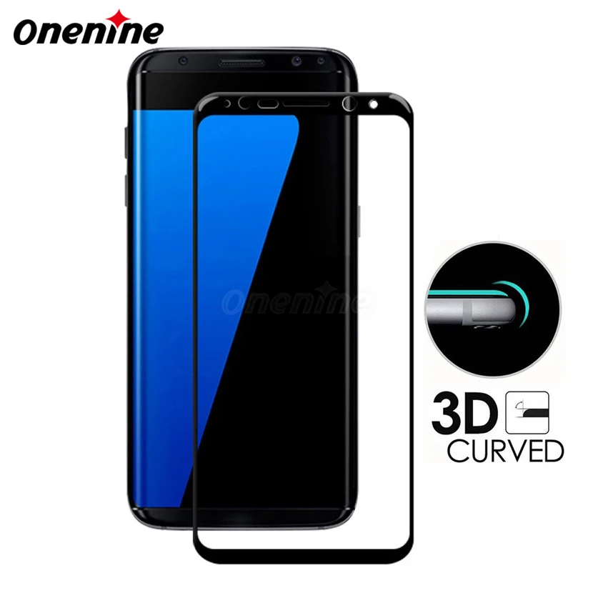 4D Защитная пленка для Samsung Galaxy S8 Plus закаленное стекло с полным покрытием защита