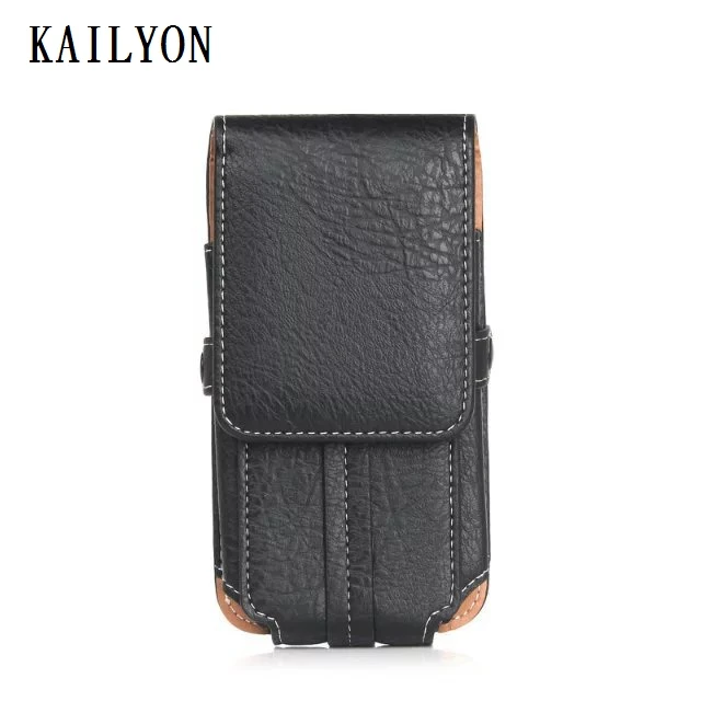 KAILYON с каменным рисунком из искусственной кожи поясная сумка зажимом поясной
