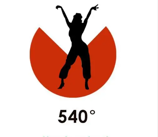 540 degree Детские юбки для фламенко, испанский танец фламенко для девочек, испанский сенритовый танец фламенко, нарядное платье, костюм - Цвет: 540 degree