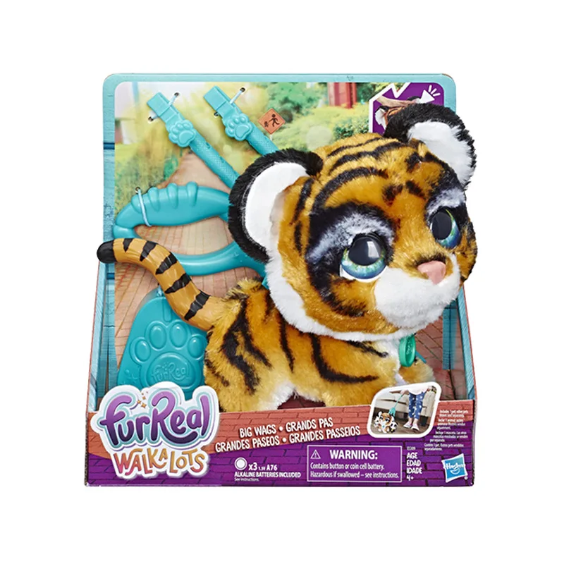 Hasbro 20 см Фигурки игрушек фигурки домашних животных друзья furReal yo big pet baby tiger vocal