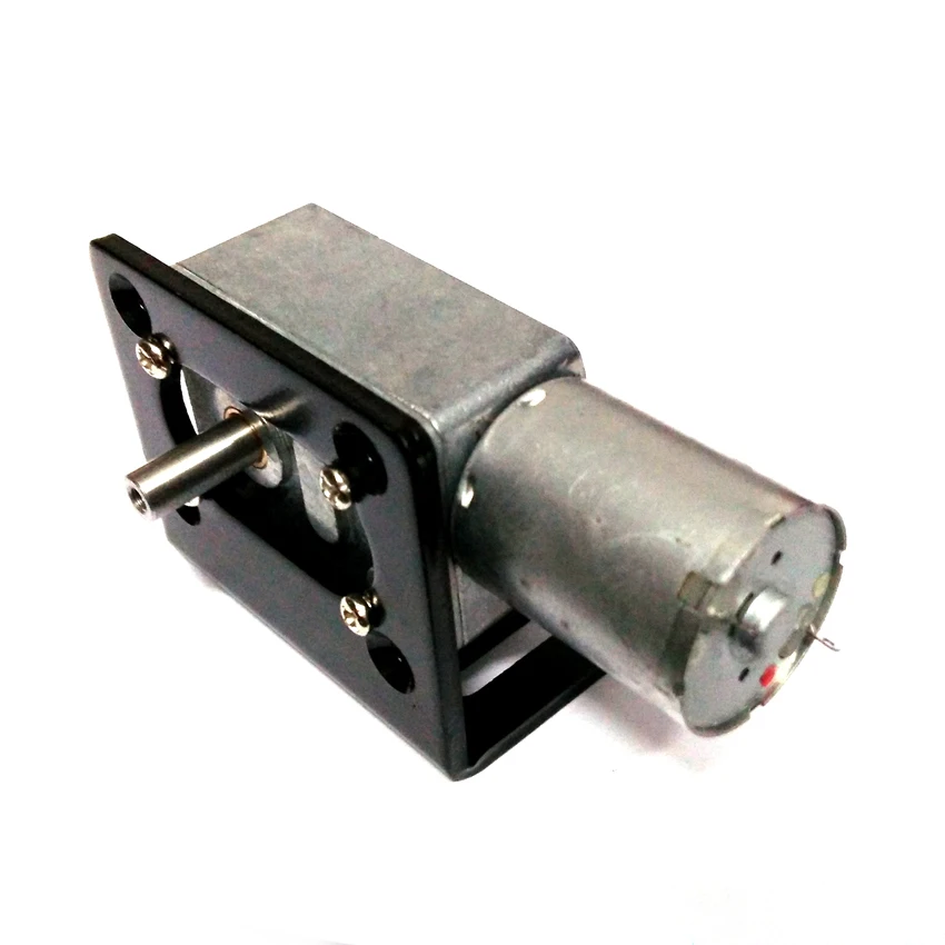 Лидер продаж! Кронштейн + двигатель 1 об/мин 3 В постоянного тока 6 в 12 редукторный с