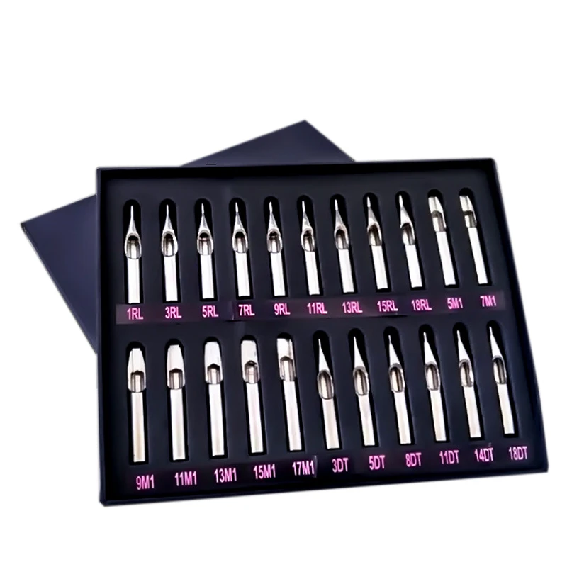 BEST 22Pcs наконечники из нержавеющей стали набор наконечников для игл