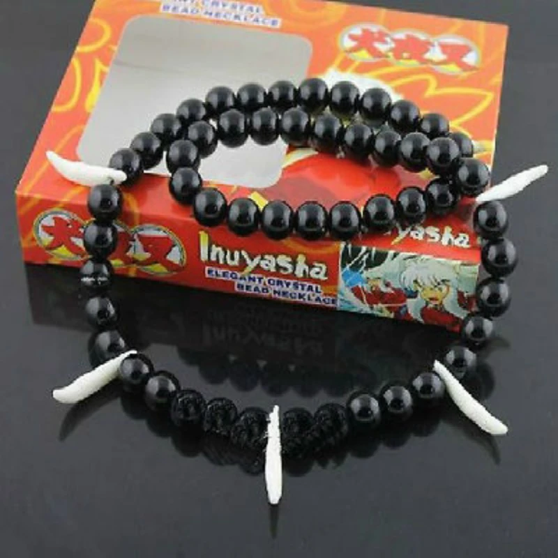 Аниме Inuyasha Ожерелье косплей реквизит браслет Sesshoumaru ожерелье из бисера|necklace