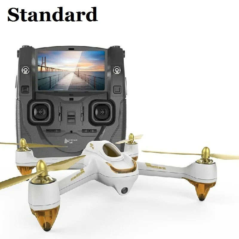 White Standard Hubsan H501S H501SS X4 Pro Радиоуправляемый Дрон gps 300m 5,8G FPV Бесщеточный Радиоуправляемый квадрокоптер 1080P HD камера RTF режим следования за мной игрушечный вертолет - Цвет: White Standard