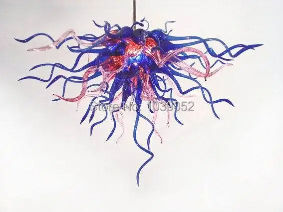 

Flower Shape Colorful Hand Blown Glass Murano Chandelier
