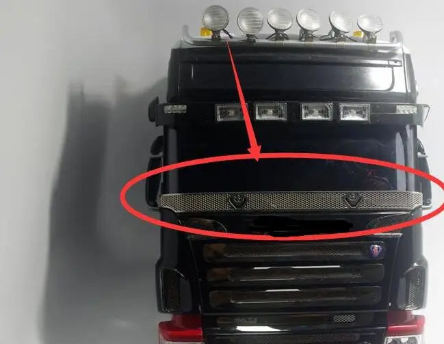 Взрывозащищенная сетка hobby V8 для 1/14 rc tamiya R730 R620 R470 56323 56514 тягача прицепа VOLVO |