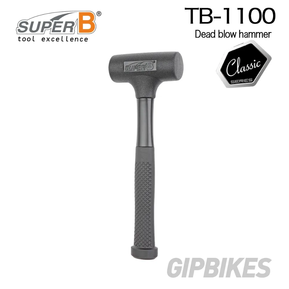 

Super B TB-1100 Bicycle tool rubber hammer