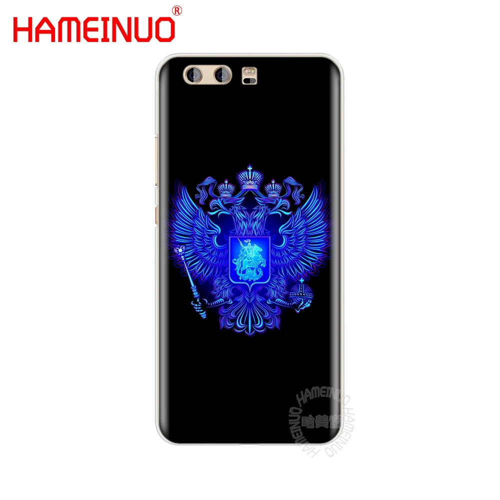 HAMEINUO russian flag eagle Cover phone Case for huawei Ascend P7 P8 P9 P10 P20 lite plus G8 G7 2017 mate 8 | Мобильные телефоны и