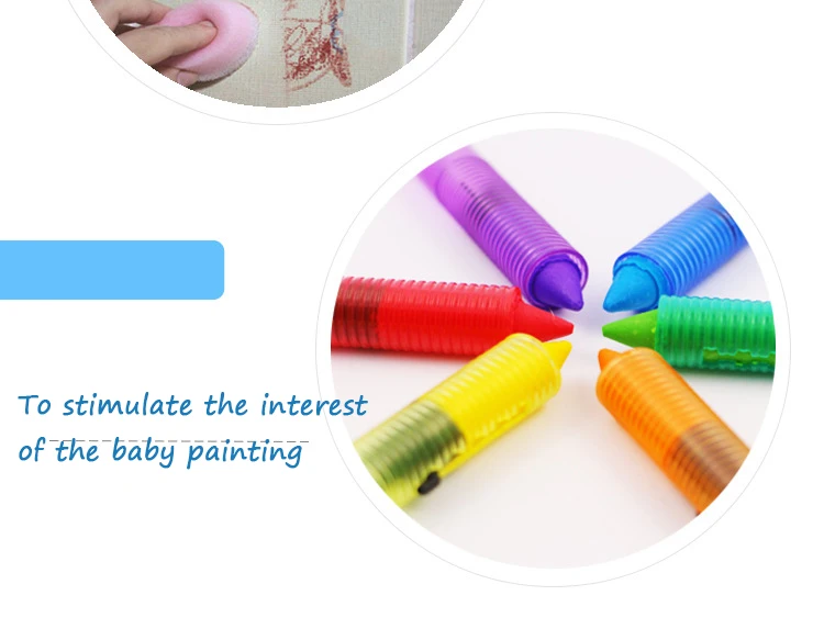Детские развивающие карандаши для купания 6 шт./лот|bath crayons|baby bath toysbath baby toy |
