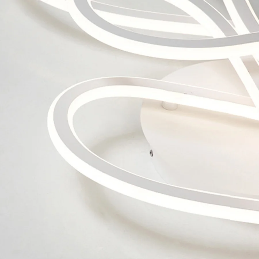 Double-sided lighting modern led ceiling lamp living room bedroom dining art remote control lamps | Освещение