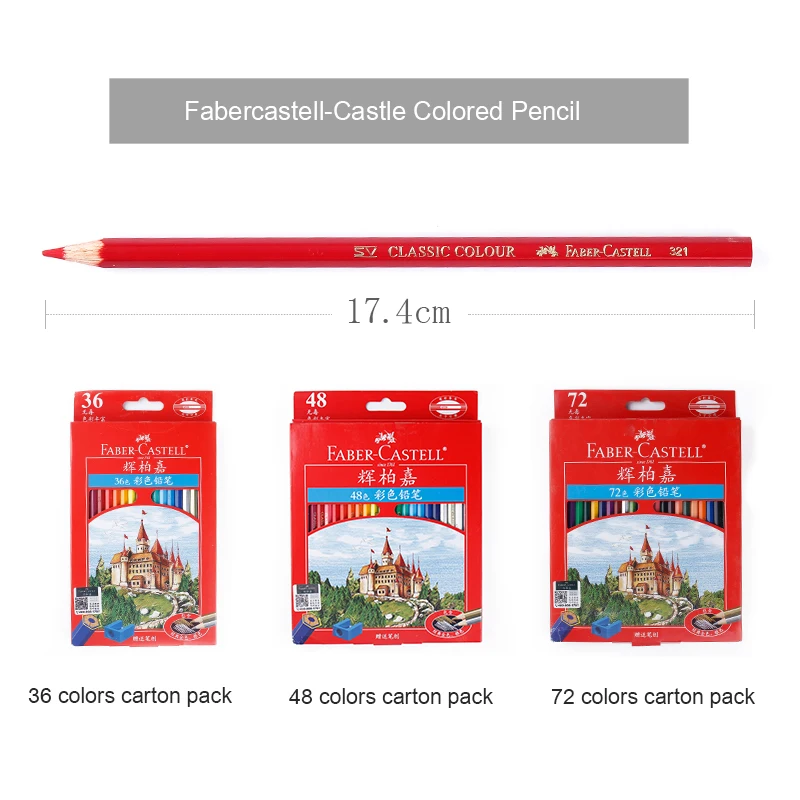 Faber-Castell привести Набор для начинающих маслом цветной грифель 36/48/72 цвет взрослых