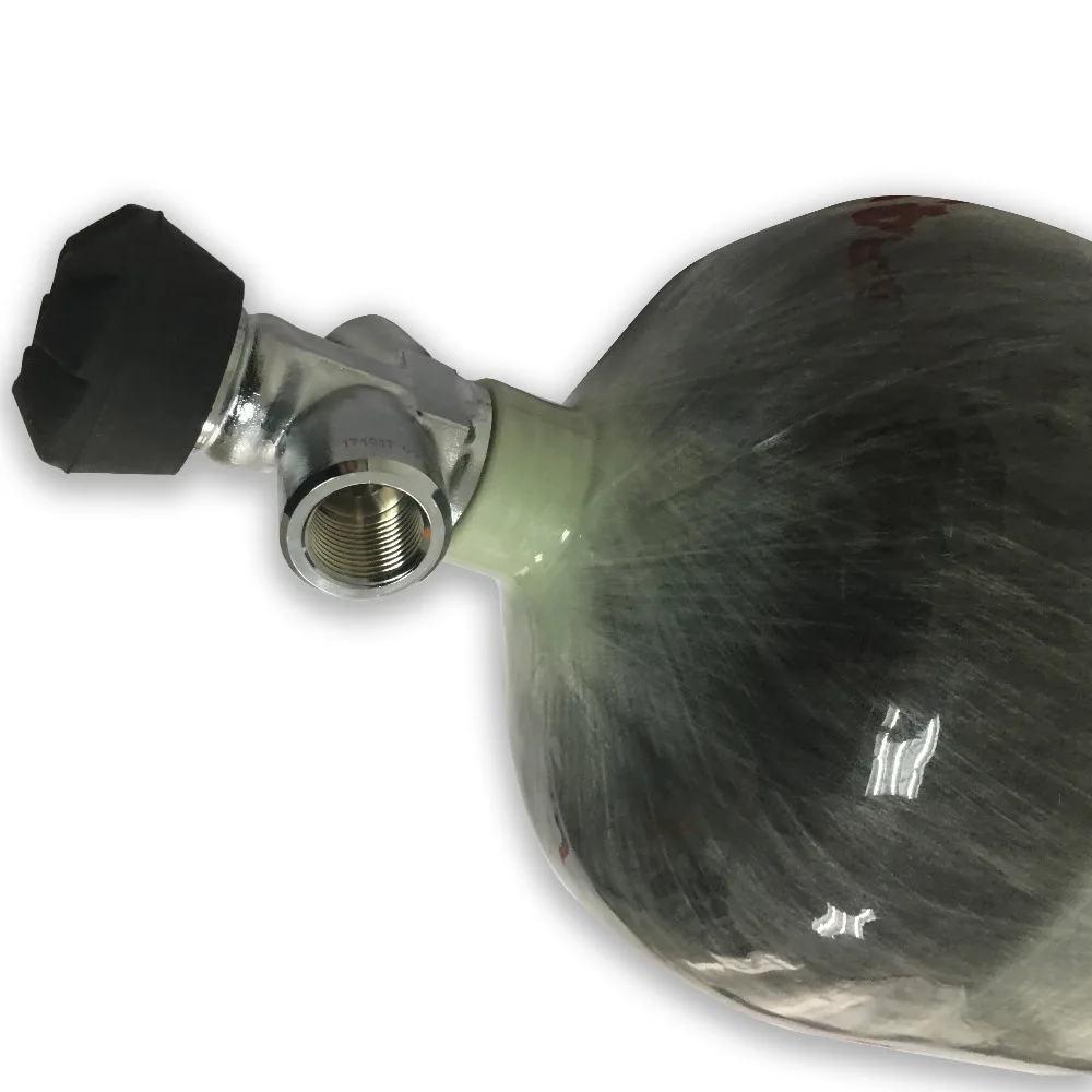 AC31231 12L GB 4500PSI High Pressure Carbon Fiber Cylinder Compressed Air With PCP Valve diving equipment Compressor Diving-W |