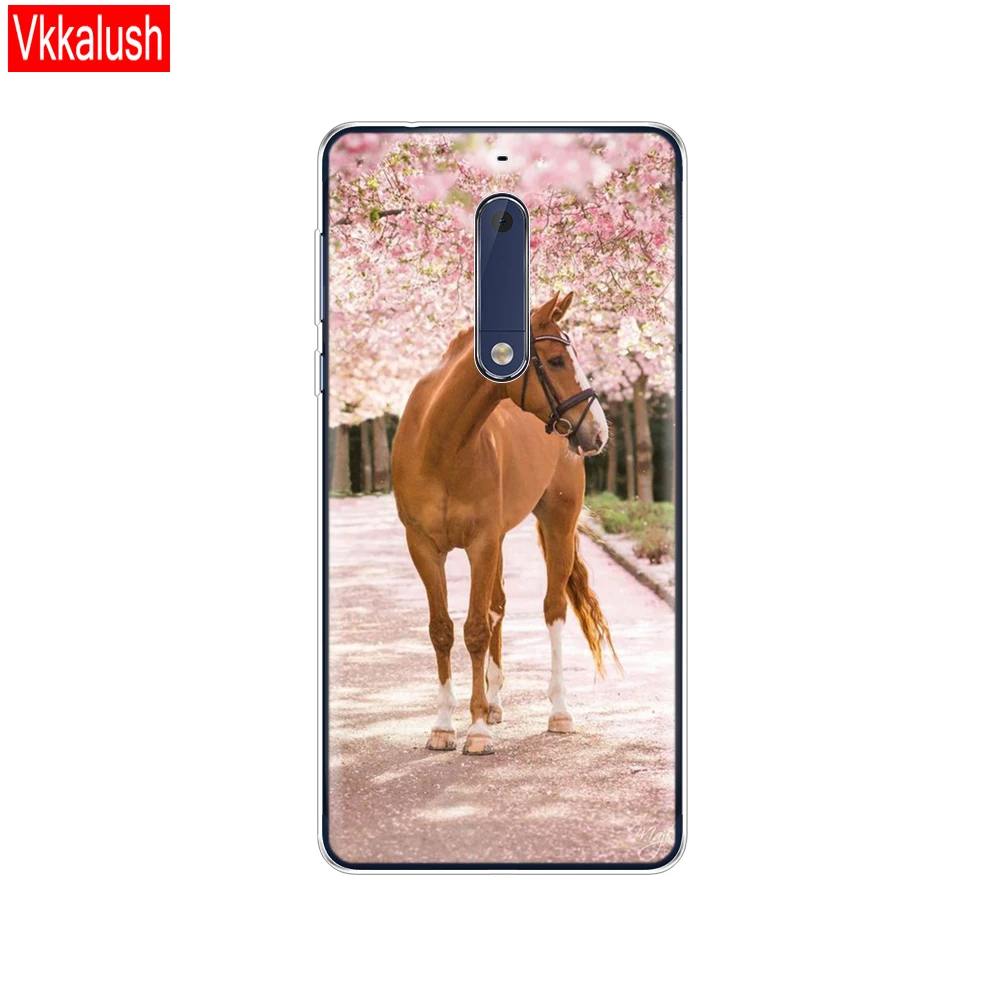 80012 Силиконовый чехол для Nokia 1, 2, 2,1, 3, 3,1, 5, 5,1 Plus,, мягкая задняя крышка из ТПУ, противоударный чехол, бампер, корпус, чехол для телефона - Цвет: 80012
