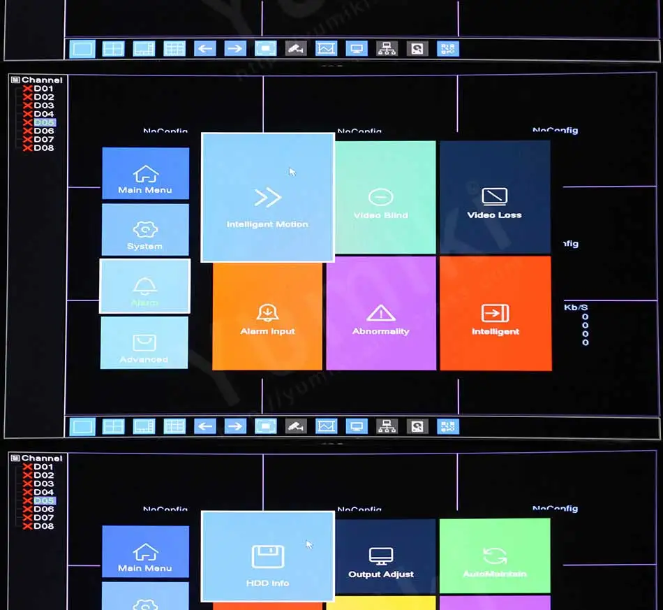 9ch* 5.0MP/8ch* 1080P H.265/H.264 NVR сеть Vidoe рекордер DVR плата ip-камера с SATA линии ONVIF CMS XMEYE 3,5 мм аудио выход