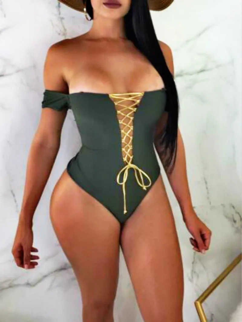 Sexy Women Girls One-Piece Swimsuit Beach Swimwear Monokini Bikini 2019 Bathing Suit | Спорт и развлечения