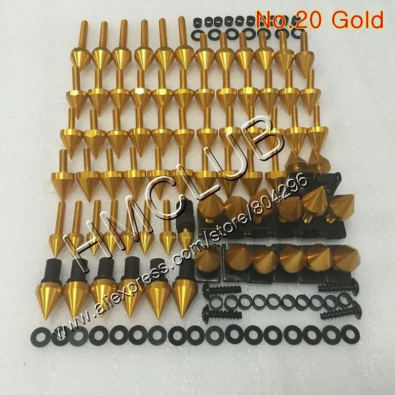 Полный Обтекатель Болты комплект для HONDA VTR1000F 1997 1998 1999 2000 2001 2002 2005 VTR 1000 F 1000F 97 всего тела винты винт с мелкой резьбой