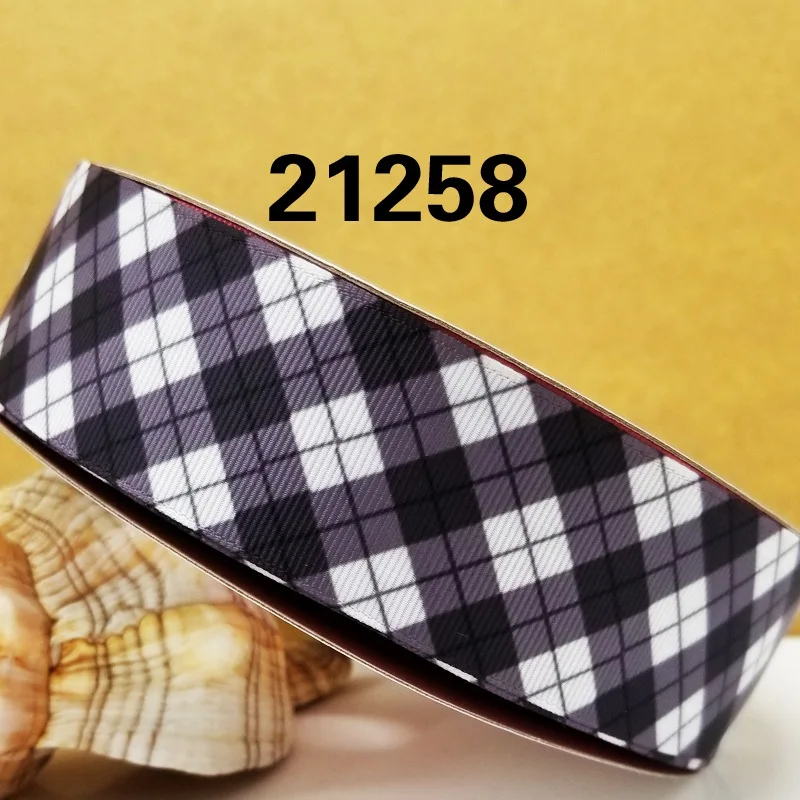 21258 50 ярдов мультфильм напечатанный grosgrain ленты 25103 - Цвет: 21258
