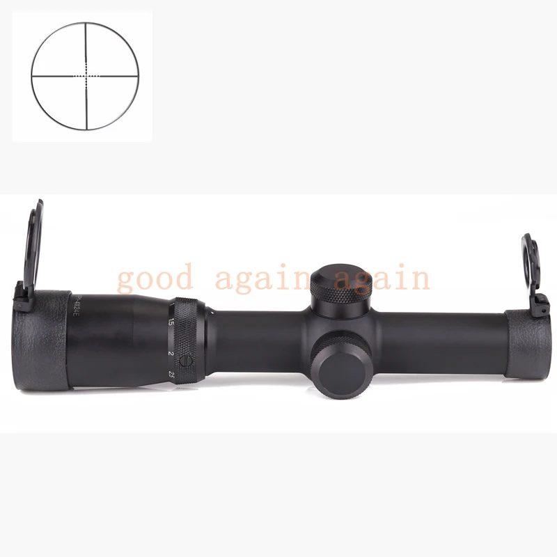 Тактический прицел Ledarnell для охоты 1 4x24 оптический 30 мм|rifle scope 30mm|illuminated rifle scopesrifle |