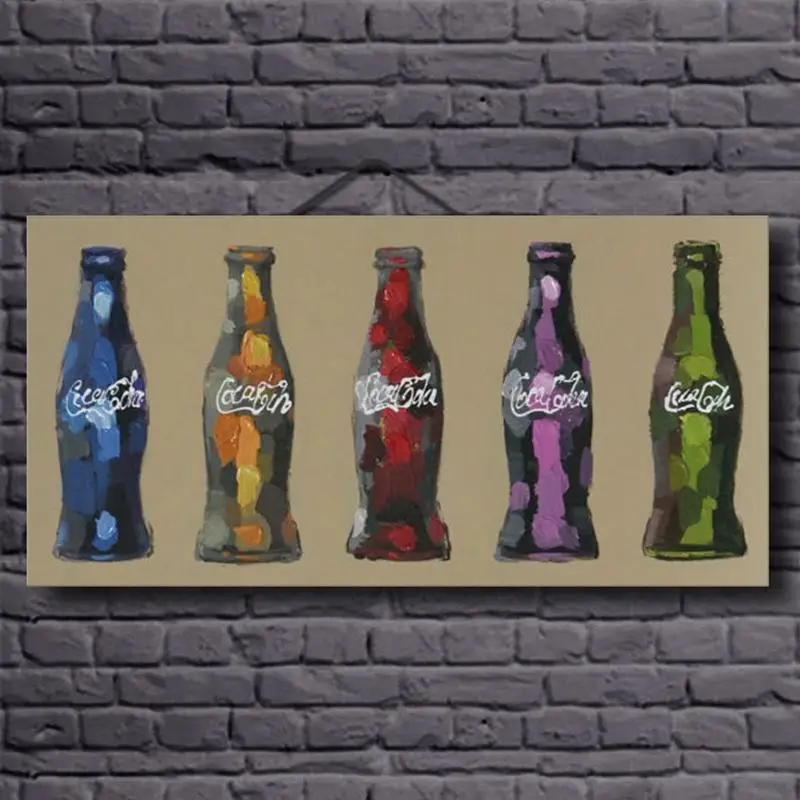 Картина маслом 5 цветов настенная живопись для украшения дома современная