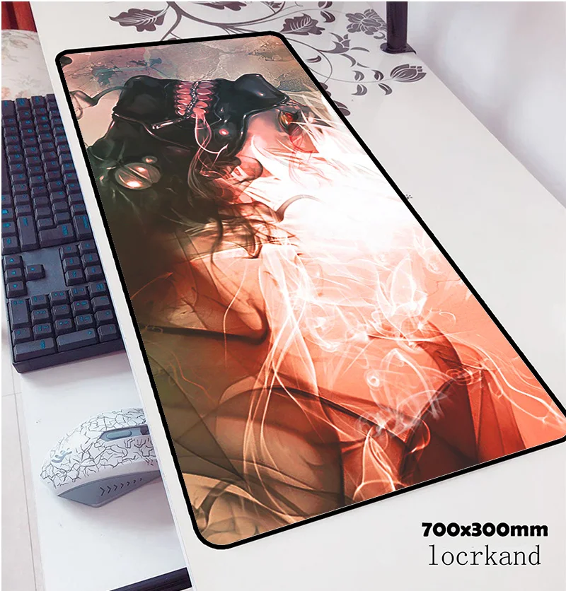 

Tokyo Ghoul mouse pad 700x300x3mm pad mouse notbook computer padmouse Gorgeous gaming mousepad gamer to keyboard mouse mats