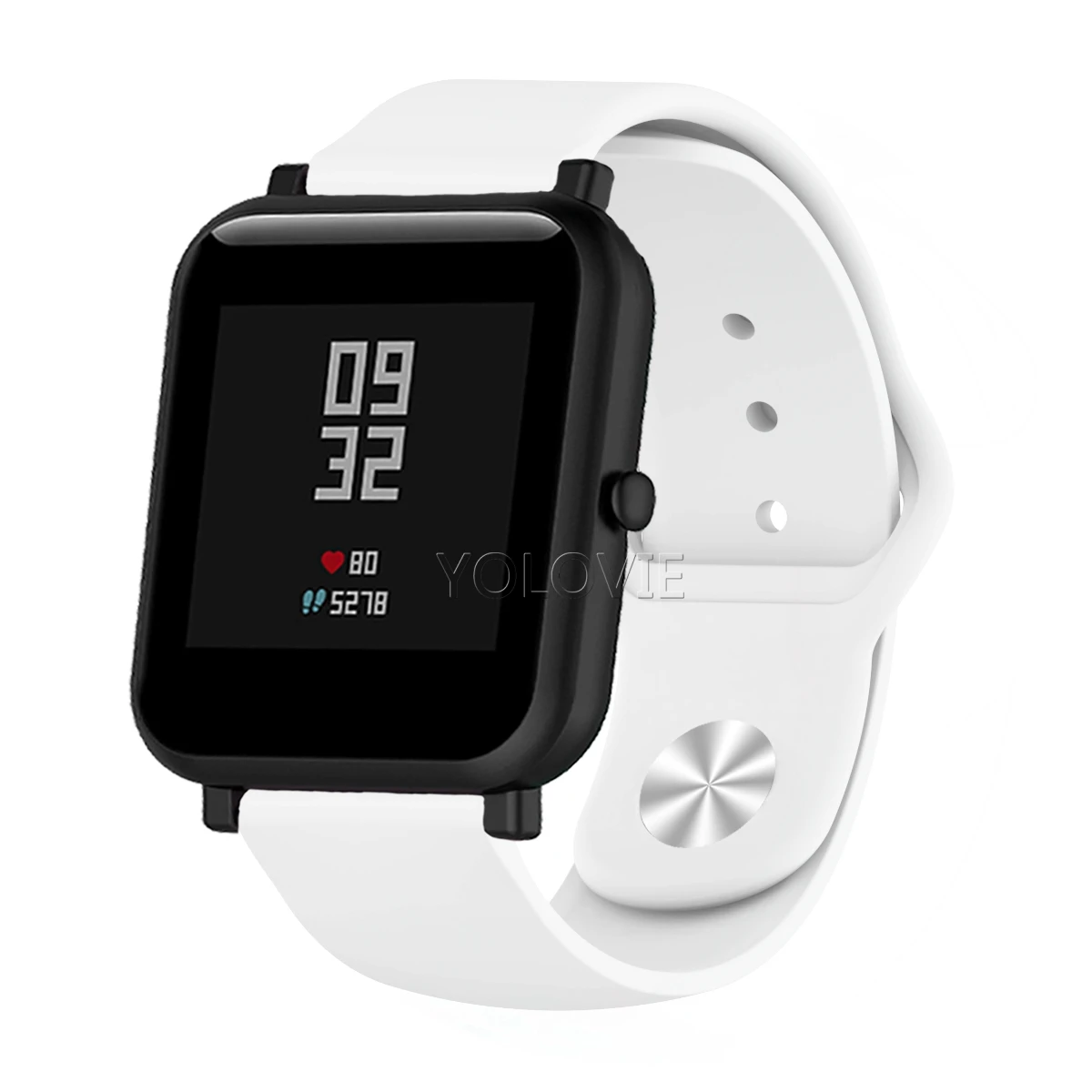 20 мм браслеты для Xiaomi Amazfit Bip Молодежные часы мягкий силиконовый ремешок для часов Amazfit Bip браслет ремень