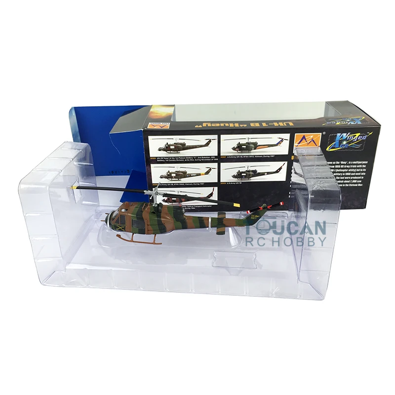 Easy Model 36910 1/72 U.S. Армия HU 1B вертолет кирпич красный самолёт Готовая модель TH07510