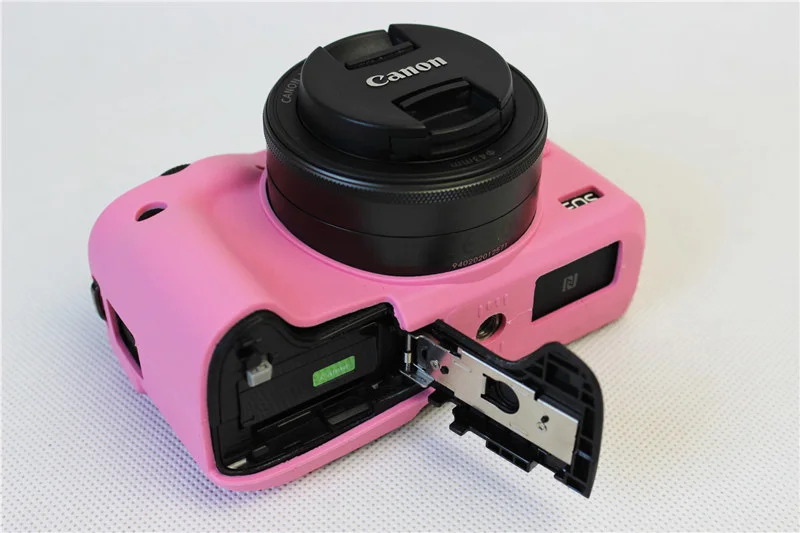 Красивый мягкий силиконовый резиновый чехол для корпуса камеры Canon EOS M3 EOSM3|camera case