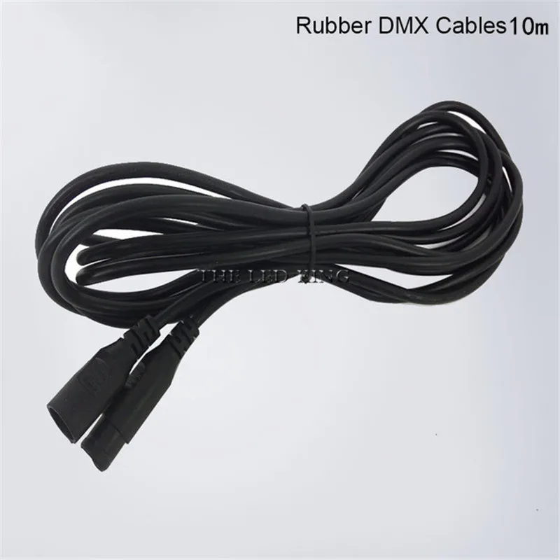 2 шт. 3 контактный сигнал DMX (1 5 м 6 7 8 9 10 15 20 м) светодиодный сценический прожектор 100%