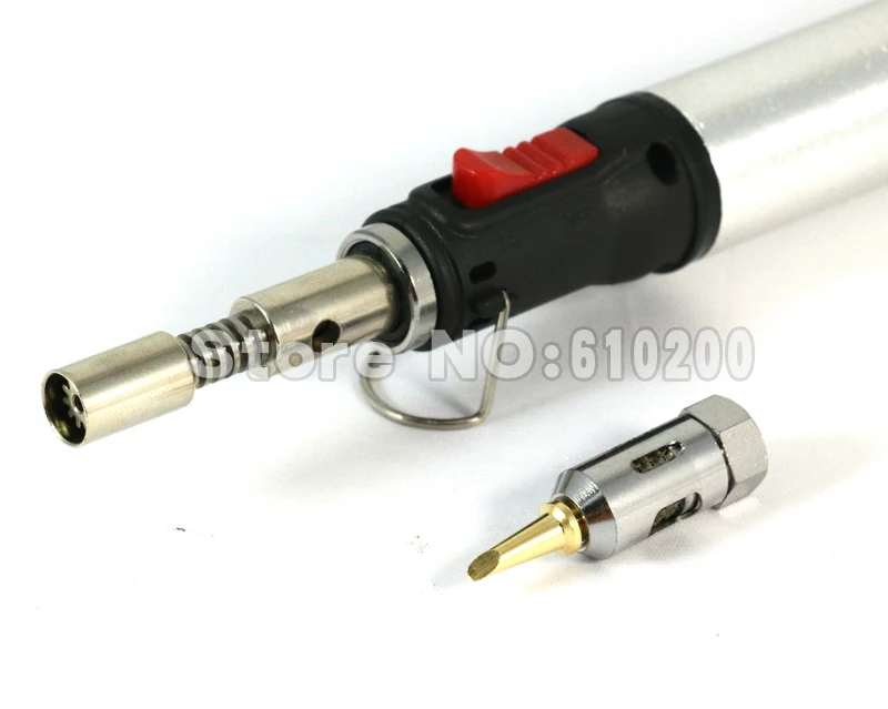 Комплект газового паяльника с аэрозольным пламенем и Бутаном ручка пламенным