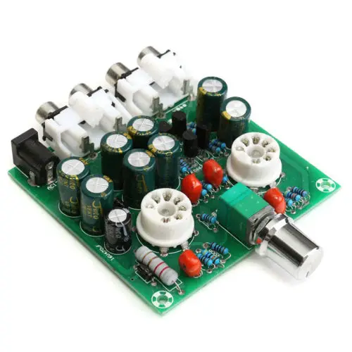 AC 12 V 6J1 клапан Предварительный усилитель плата трубного предусилителя наушников