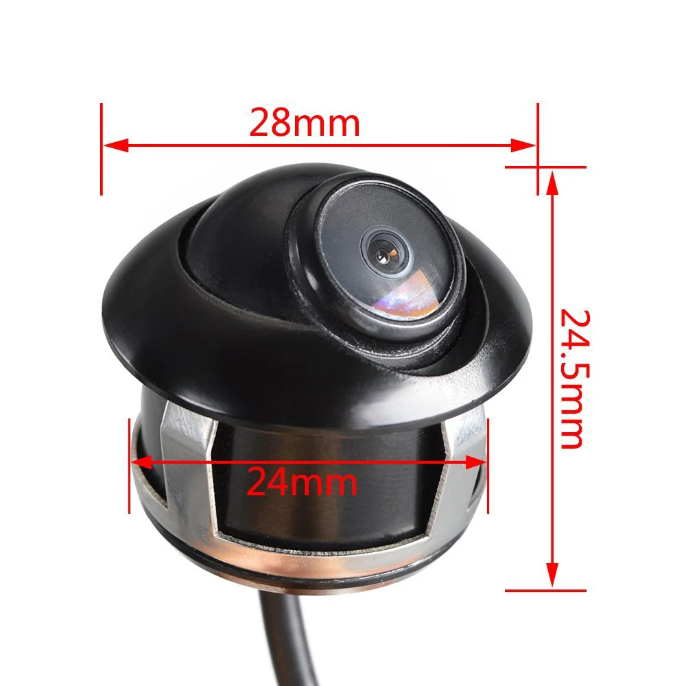 BYNCG 360 perigon универсальная камера ночного видения, водонепроницаемая HD CCD камера заднего вида, всенаправленная камера, камера для парковки всех автомобилей